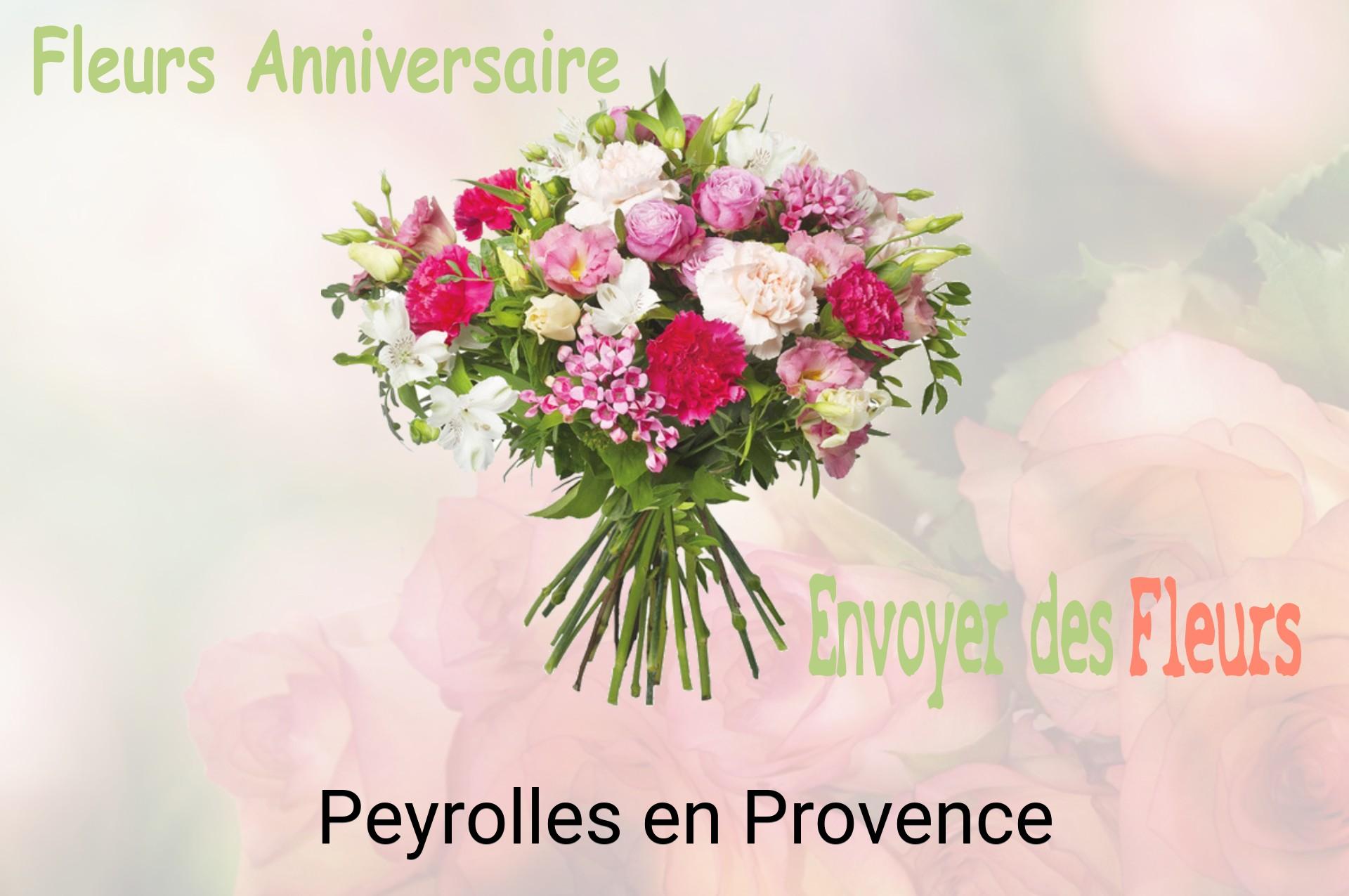 Bouquet de fleurs d’anniversaire livré à Peyrolles-en-Provence