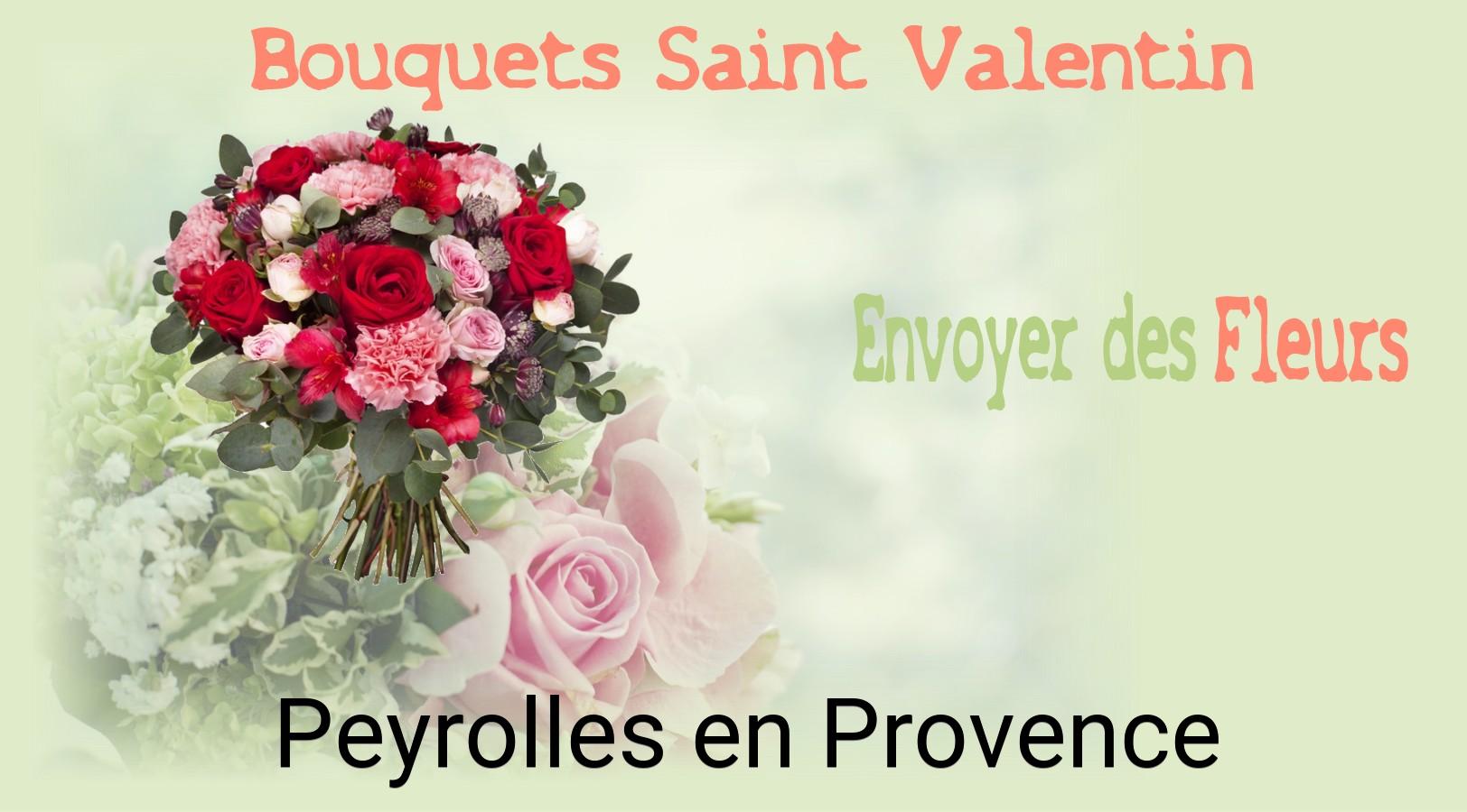Roses de Saint-Valentin livrées à Peyrolles-en-Provence